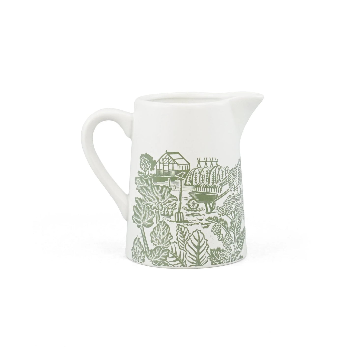 Ceramic jug (woodland green) 500ml