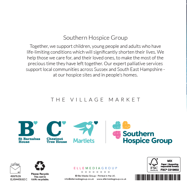 The Village Market Charity Christmas Cards 10 Pack