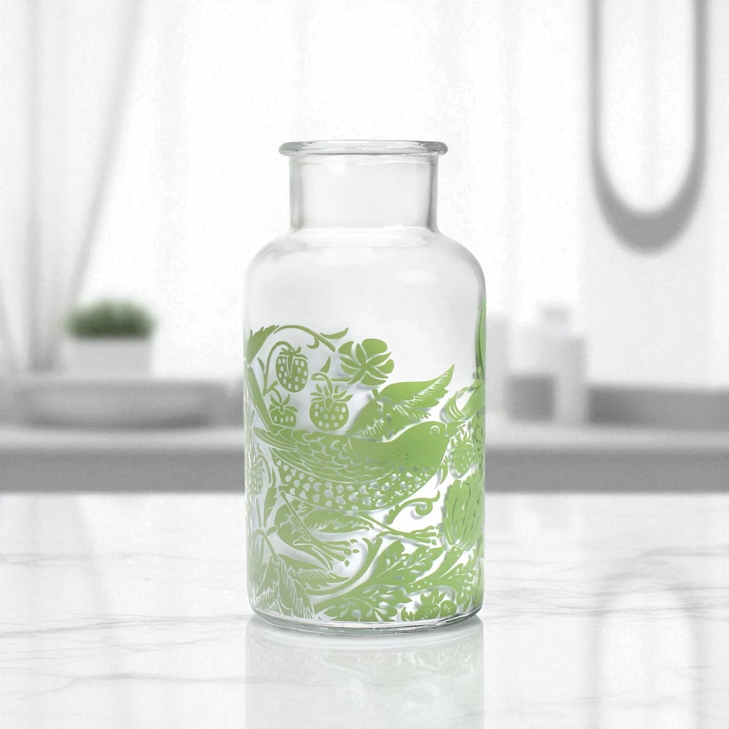 Vase Glass (600ml) - ACS William Morris Sage