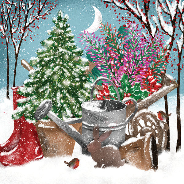 Country garden -  Christmas card