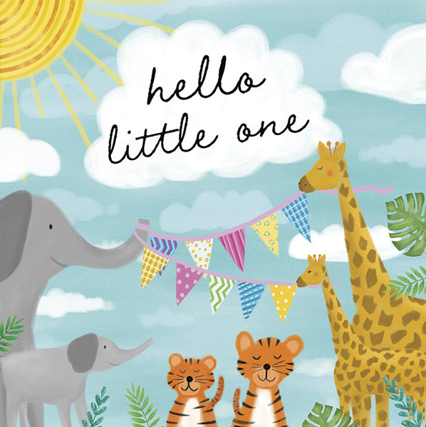 Hello Little One -  greetings card