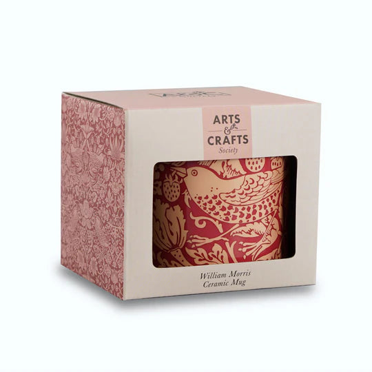 Mug Classic Boxed (310ml) - ACS William Morris Raspberry