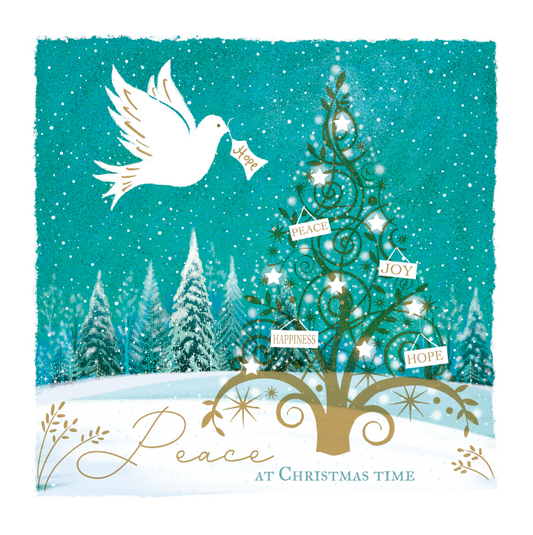 Dove Of Peace Charity Christmas Cards 10 Pack