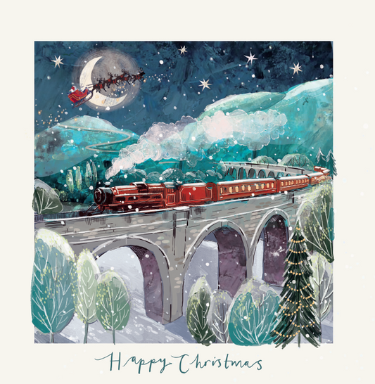 Santa Express Charity Christmas Cards 10 Pack