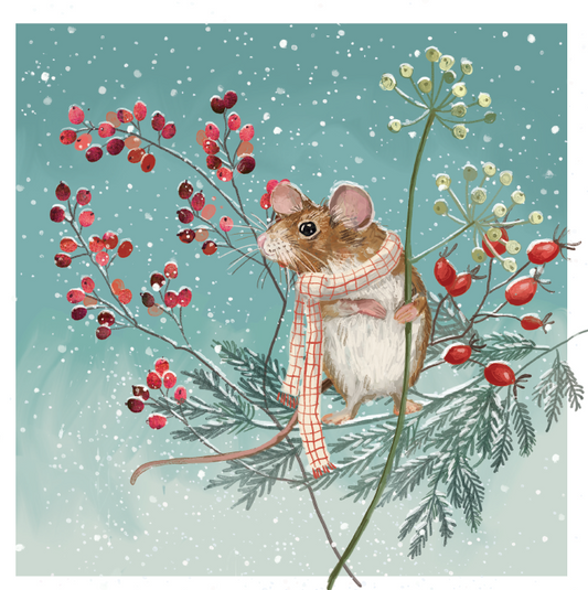 Wrapped Up Warm Charity Christmas Cards 10 Pack