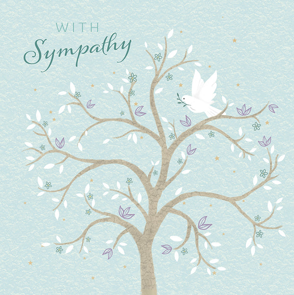 Tree Sympathy -  greetings card