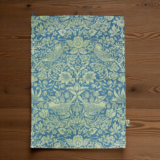Tea Towel Recycled Cotton - ACS William Morris Sage