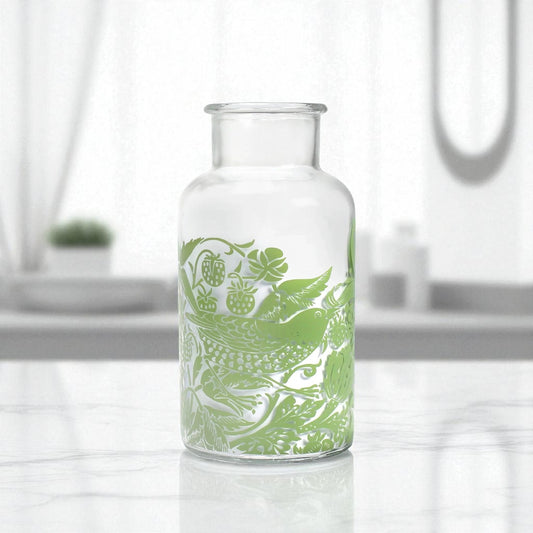 Vase Glass (600ml) - ACS William Morris Sage