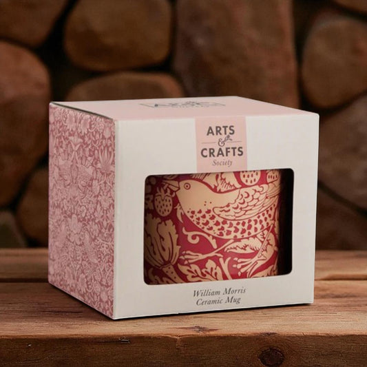 Mug Classic Boxed (310ml) - ACS William Morris Raspberry